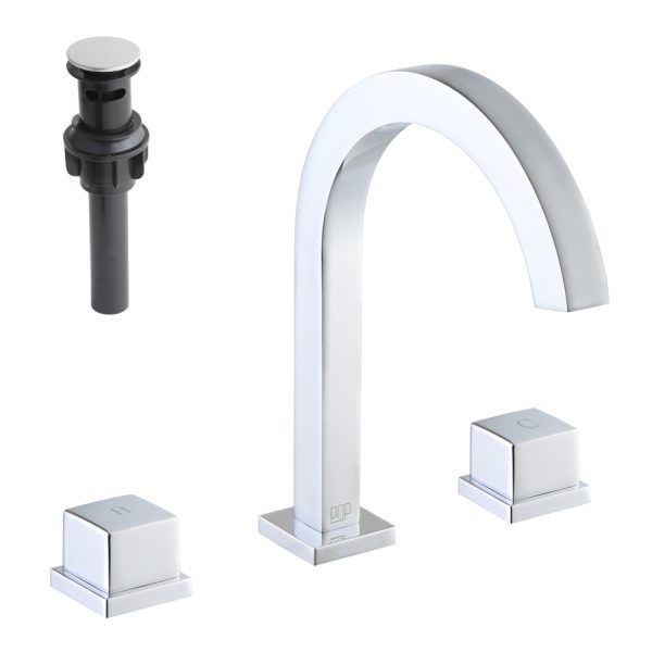 Widespread Bathroom Sink Faucet for 3 Holes - Image 5