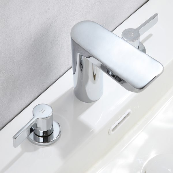 Widespread Bathroom Sink Faucet for 3 Holes - Image 3