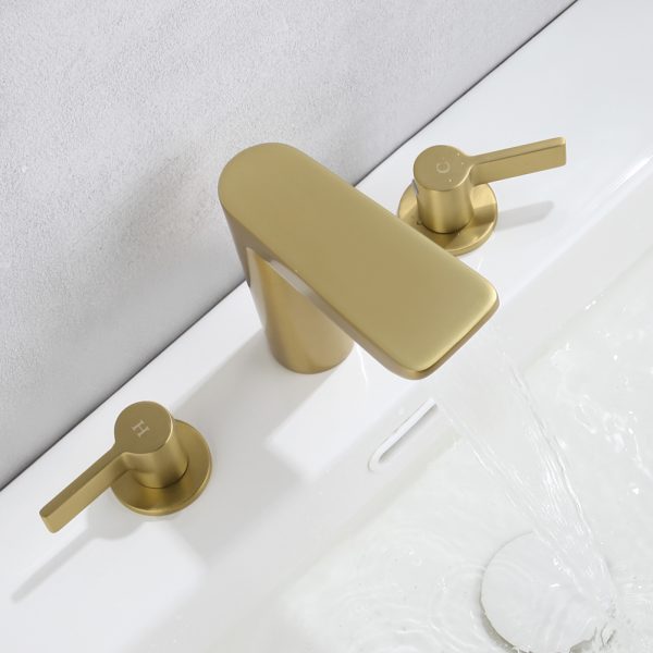 Widespread Bathroom Sink Faucet for 3 Holes - Image 4