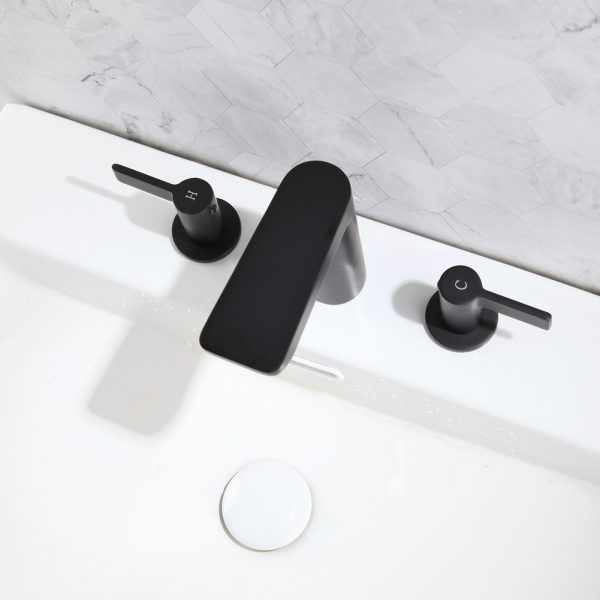 Widespread Bathroom Sink Faucet for 3 Holes - Image 2