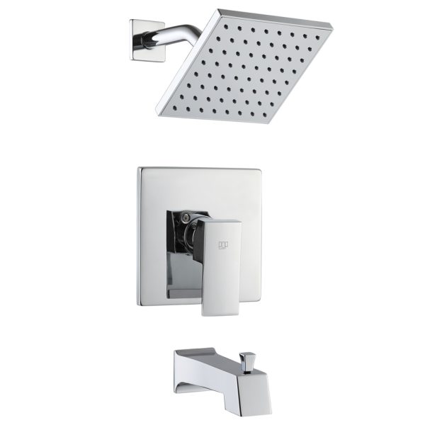 Pressure Balance Tub Shower Faucet Set 4234-7 - Image 3